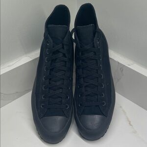 Converse Black High-Top Men's Sneakers. Chukka style.